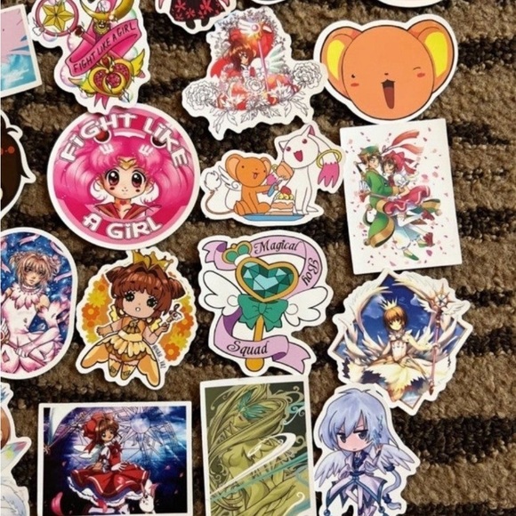 Cardcaptor Anime Sticker Set of 50 pcs Japanese Anime - Picture 6 of 7